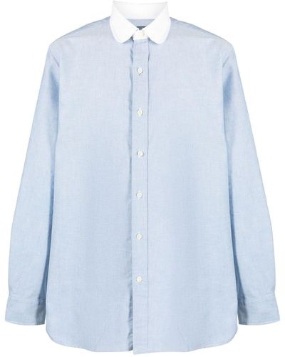 Polo Ralph Lauren コントラストカラー シャツ - ブルー