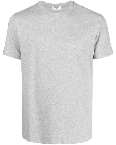 Filippa K Short-sleeve Round-neck T-shirt - Gray