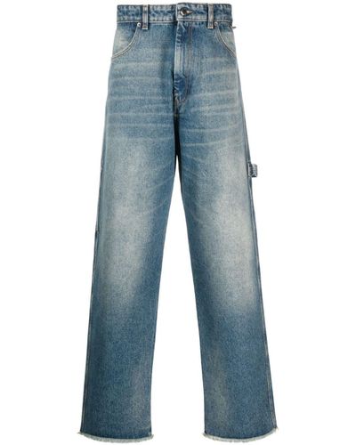DARKPARK Regular Straight-leg Cotton Jeans - Blue