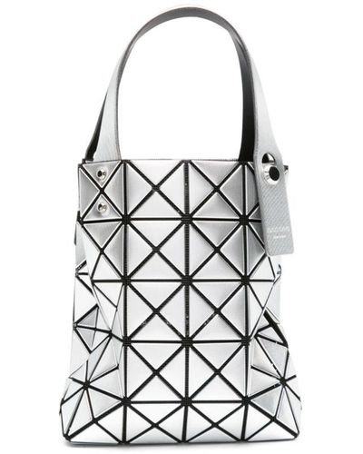 Bao Bao Issey Miyake Platinum Coffret Geometric-detail Tote Bag - White
