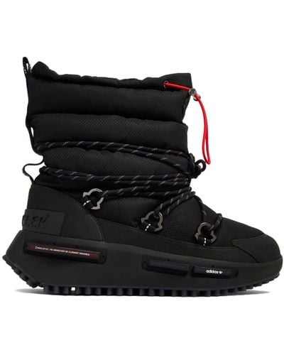 Moncler X Adidas Nmd Mid Boots - Black