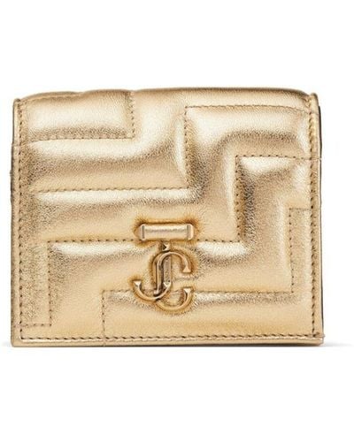 Jimmy Choo Cartera Hanne acolchada - Metálico