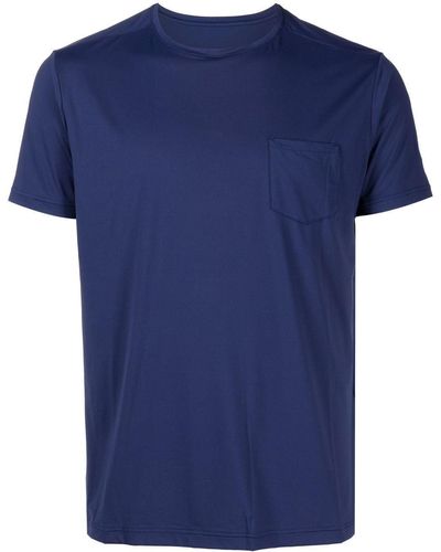 Save The Duck Ultralight Patch-pocket T-shirt - Blue