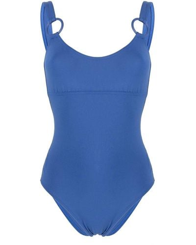 Eres Marcia Ring-detail Swimsuit - Blue