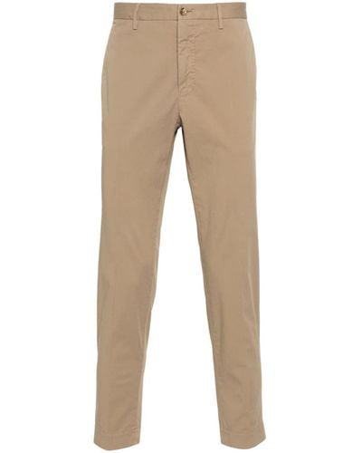 Incotex Tapered Cotton Chino Trousers - Natural