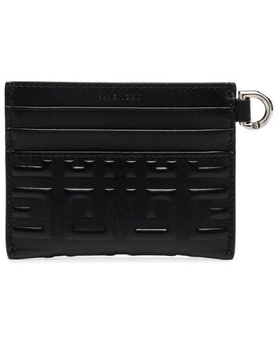 Givenchy 4g-embossed Cardholder - Black