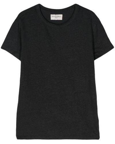 Officine Generale Lara Lightweight Jersey T-shirt - Black