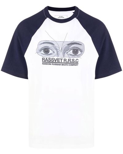 Rassvet (PACCBET) Eye グラフィック Tシャツ - ホワイト