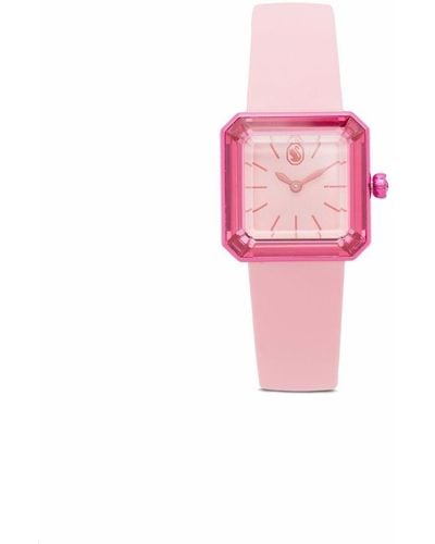 Swarovski Reloj Pink con movimiento de cuarzo de 25mm - Rosa