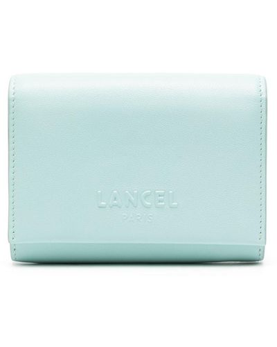 Lancel Billie Leather Flap Wallet - Blue