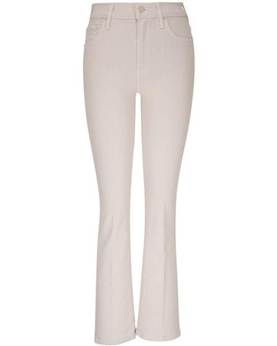 Mother The Insider Flood Jeans - White