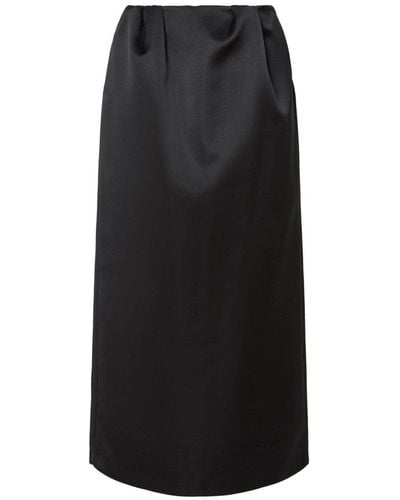 Altuzarra Karina High-waisted Midi Skirt - Black