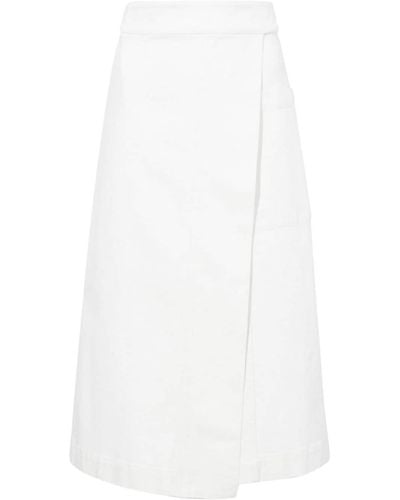 PROENZA SCHOULER WHITE LABEL Iris ラップスカート - ホワイト