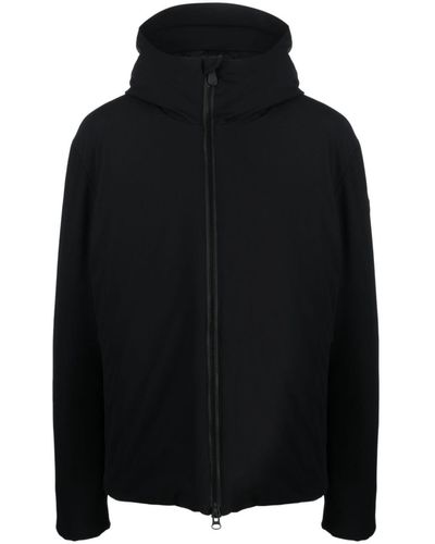 Save The Duck Zip-up Hooded Jacket - Black