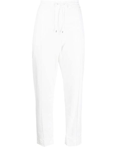 KENZO Pressed-crease Trousers - White
