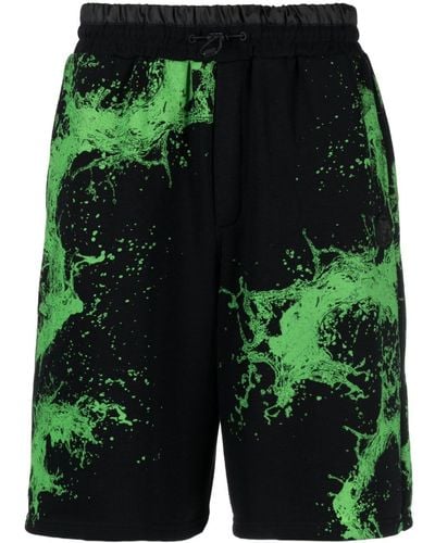 Philipp Plein Pantalones de chándal Splash Extreme - Verde
