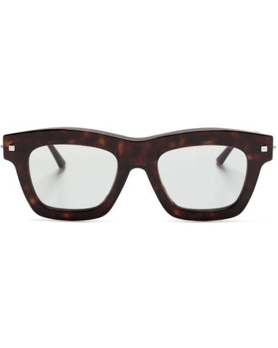 Kuboraum Wayfarer-frame Sunglasses - Black