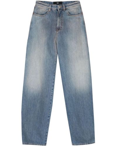 3x1 Nicole Mid-rise Tapered Jeans - Blue