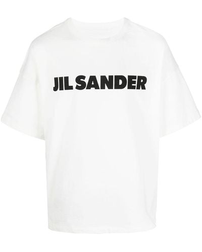 Jil Sander Logo-print Cotton T-shirt - White