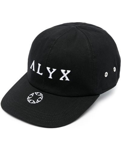 1017 ALYX 9SM Baseballkappe mit Logo-Stickerei - Schwarz