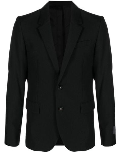 Zadig & Voltaire Notched-lapels Single-breasted Blazer - Black