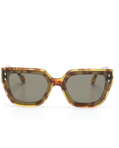 Isabel Marant Square-frame Sunglasses - Yellow