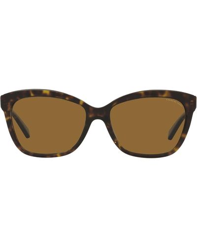 COACH Tortoiseshell-frame Sunglasses - Brown