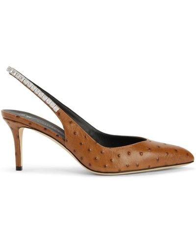 Giuseppe Zanotti Escarpins Rachyl 70 mm - Marron