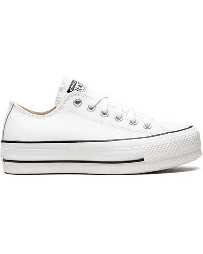 Converse Chuck Taylor All Star Lift Clear Sneakers - Wit