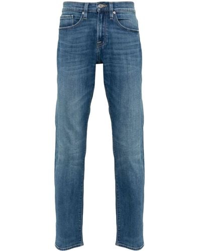 FRAME Mid-rise Slim-cut Jeans - Blue