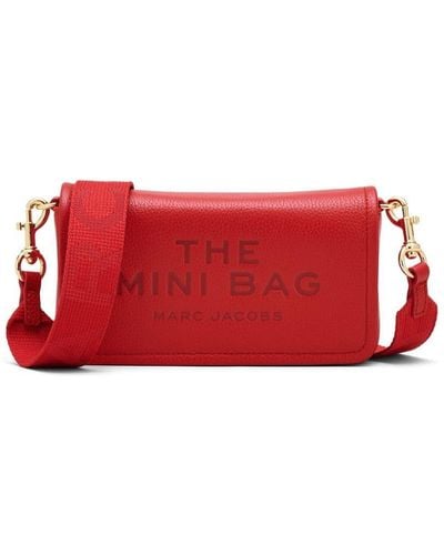 Marc Jacobs Mini-Tasche aus Leder - Rot
