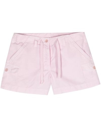 Aspesi Cargo-Shorts mit Kordelzug - Pink