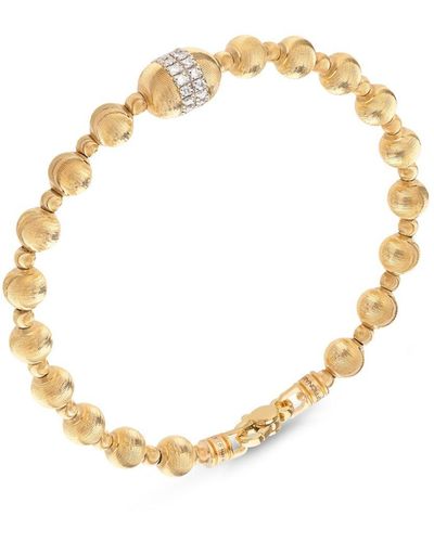 Officina Bernardi 18kt Yellow Gold Empire Diamond Bracelet - Metallic