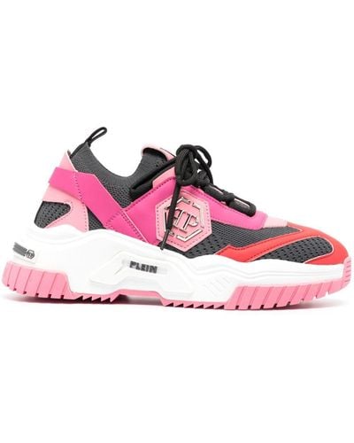 Philipp Plein Predator Low-top Sneakers - Pink
