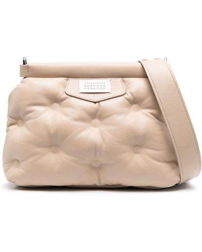 Maison Margiela Small Glam Slam Classique Shoulder Bag - Natural