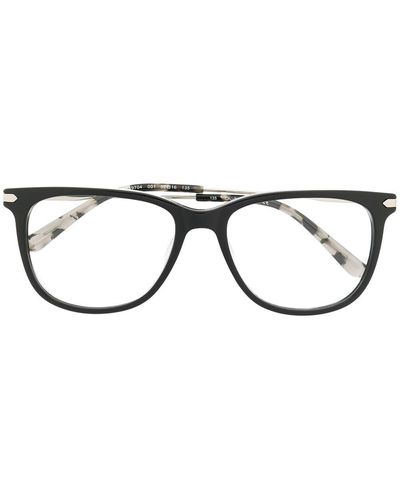 Calvin Klein スクエア 眼鏡フレーム - ブラック