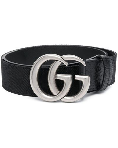 Gucci GG Marmont Gürtel - Schwarz