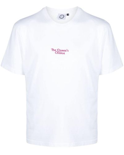 Carne Bollente Camiseta The Queen's Choice - Blanco