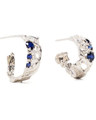 Loveness Lee Argenti Sapphire Earrings - Multicolour