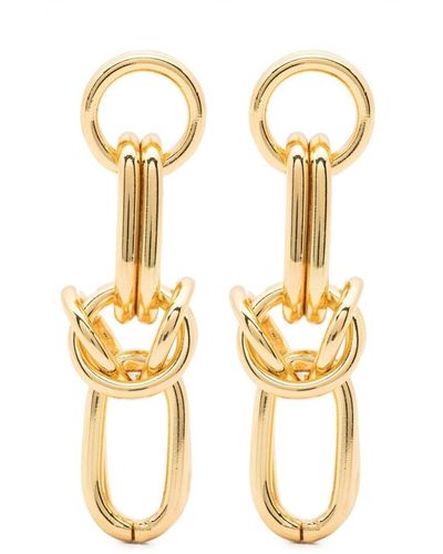 FEDERICA TOSI Cecile Gold-plated Earrings - Metallic