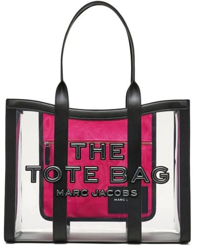 Marc Jacobs The Large Clear Tote - Red