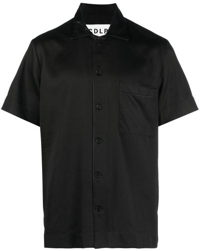 CDLP Overhemd Met Korte Mouwen - Zwart