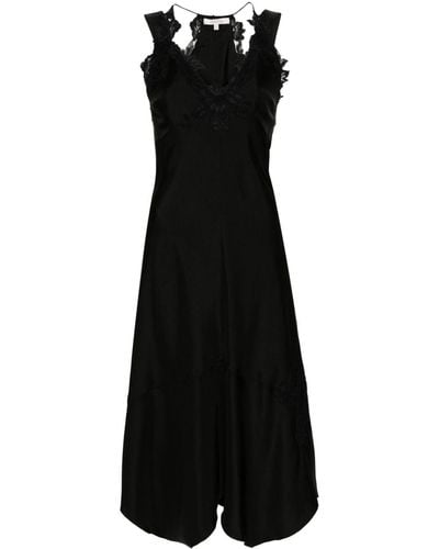 Dorothee Schumacher Sensual Coolness Silk Dress - Black