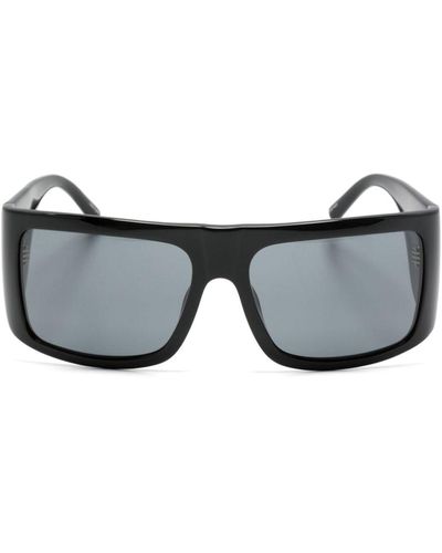 The Attico Andre Oversize-Frame Sunglasses - Grey