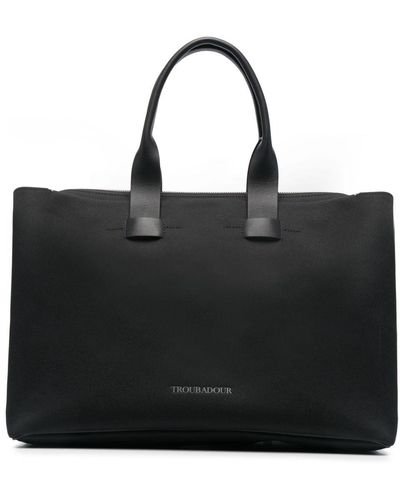 Troubadour Grand sac cabas Carrier - Noir