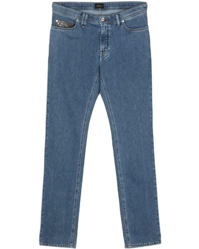 Brioni Slim-fit Jeans - Blue