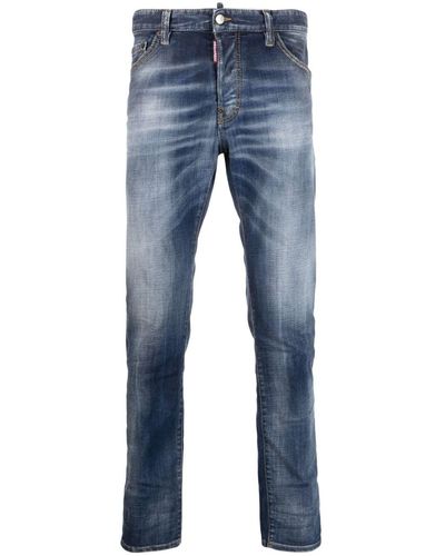 DSquared² Slim-fit Jeans - Blauw