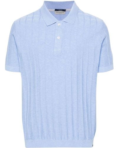 Paul & Shark Fresco Cotton Polo Shirt - Blue