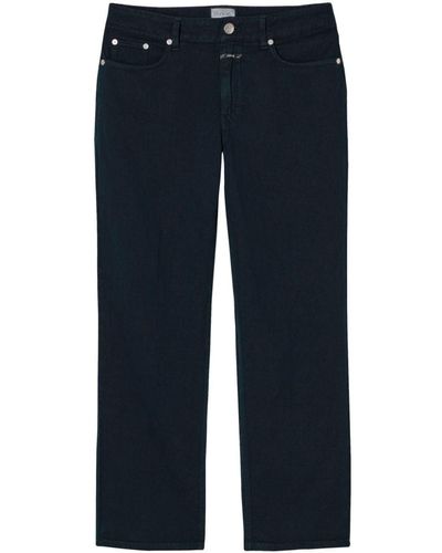 Closed Jeans dritti Milo a vita media - Blu