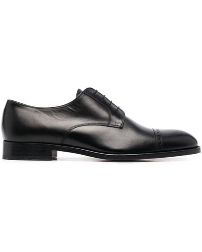 Fratelli Rossetti Calf-leather Brogue Shoes - Black